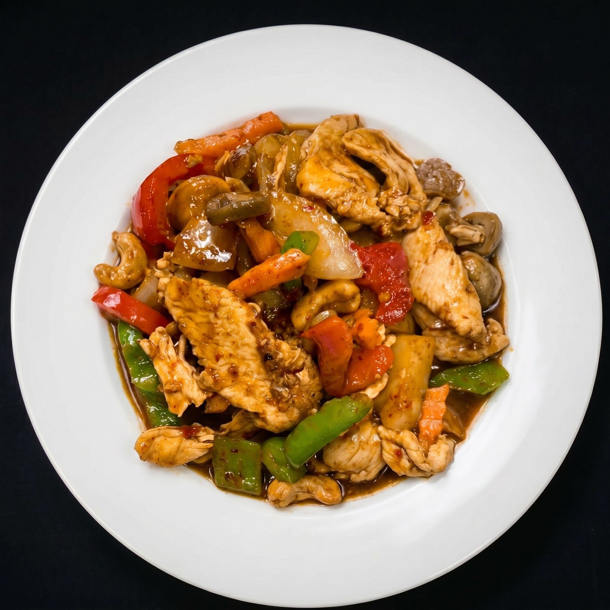 Stir-Fried Cashews.