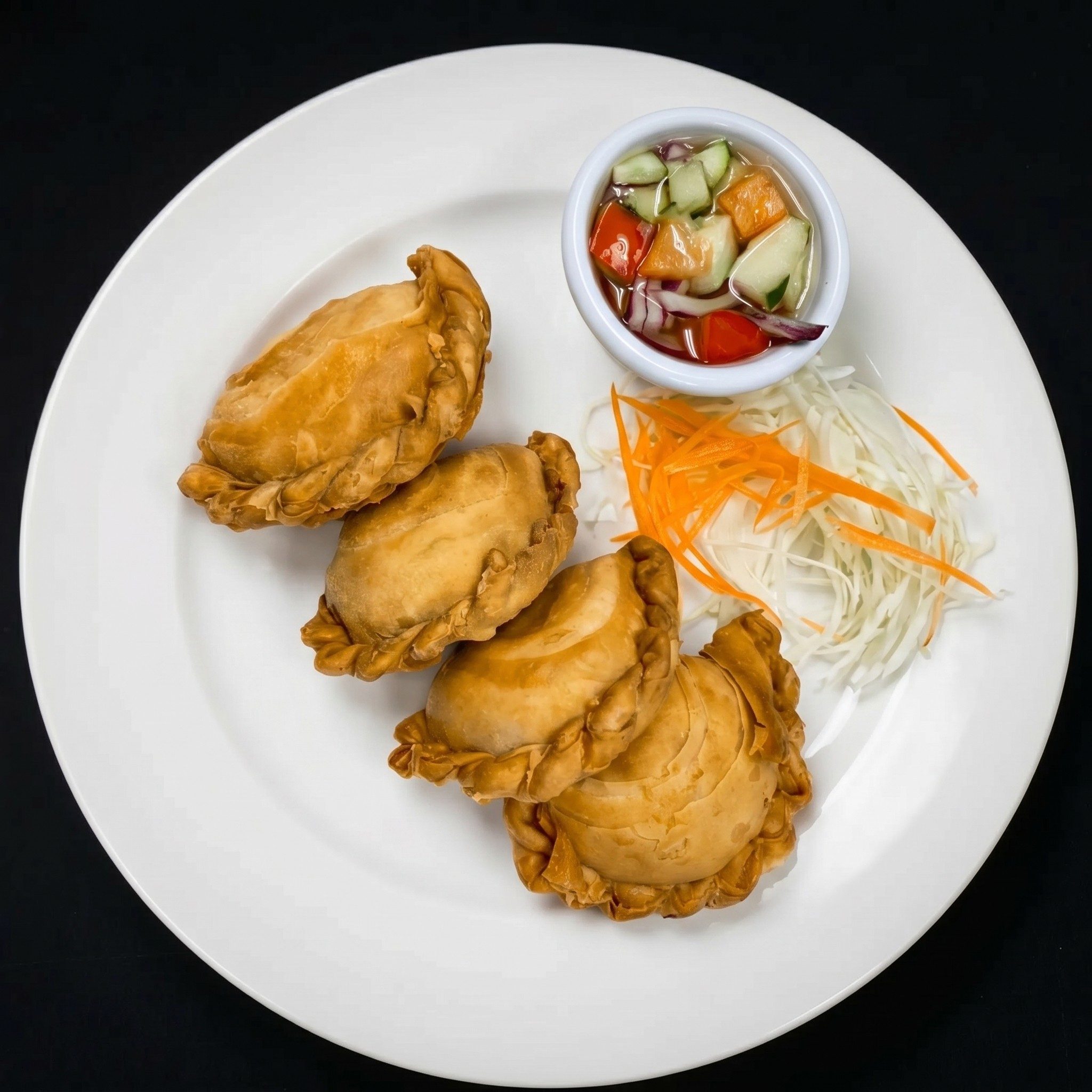 Chicken Curry Puffs.