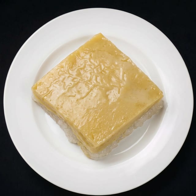 Sticky Rice Custard.
