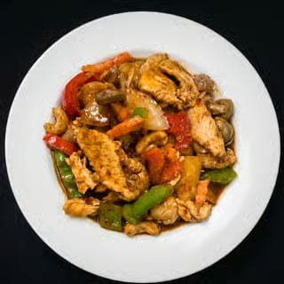 Stir Fried Cashew Nuts.