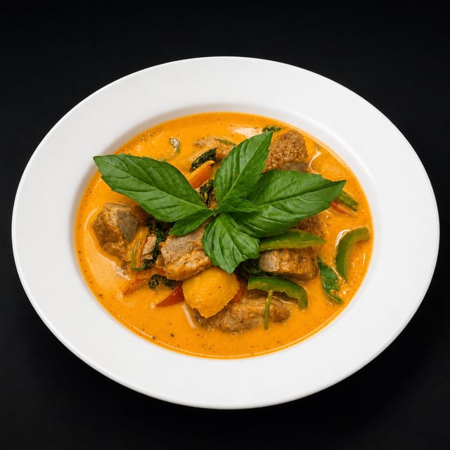Roasted Duck Curry.