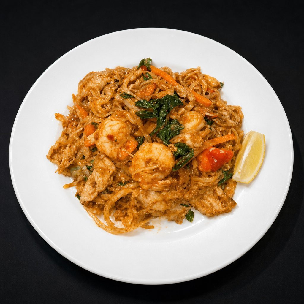 Bangkok Pad Thai Spicy.