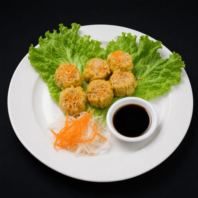 Steamed Dumplings.
