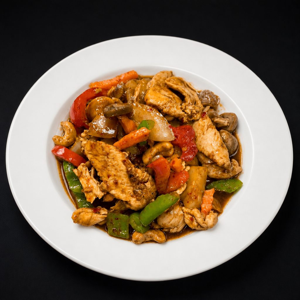 Stir-Fried Cashews.
