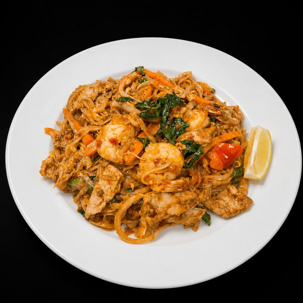 Bangkok Spicy Pad Thai.
