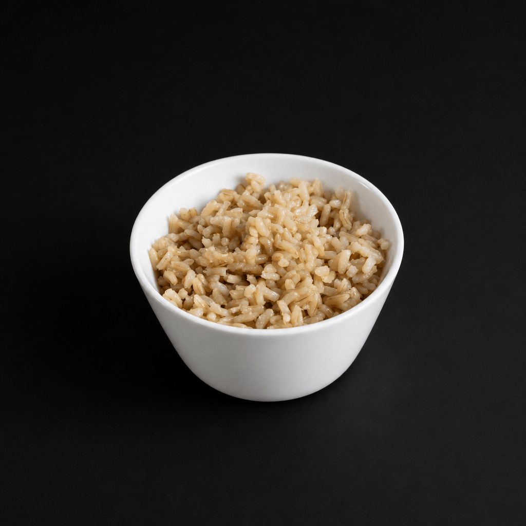 Steamed Brown Rice.