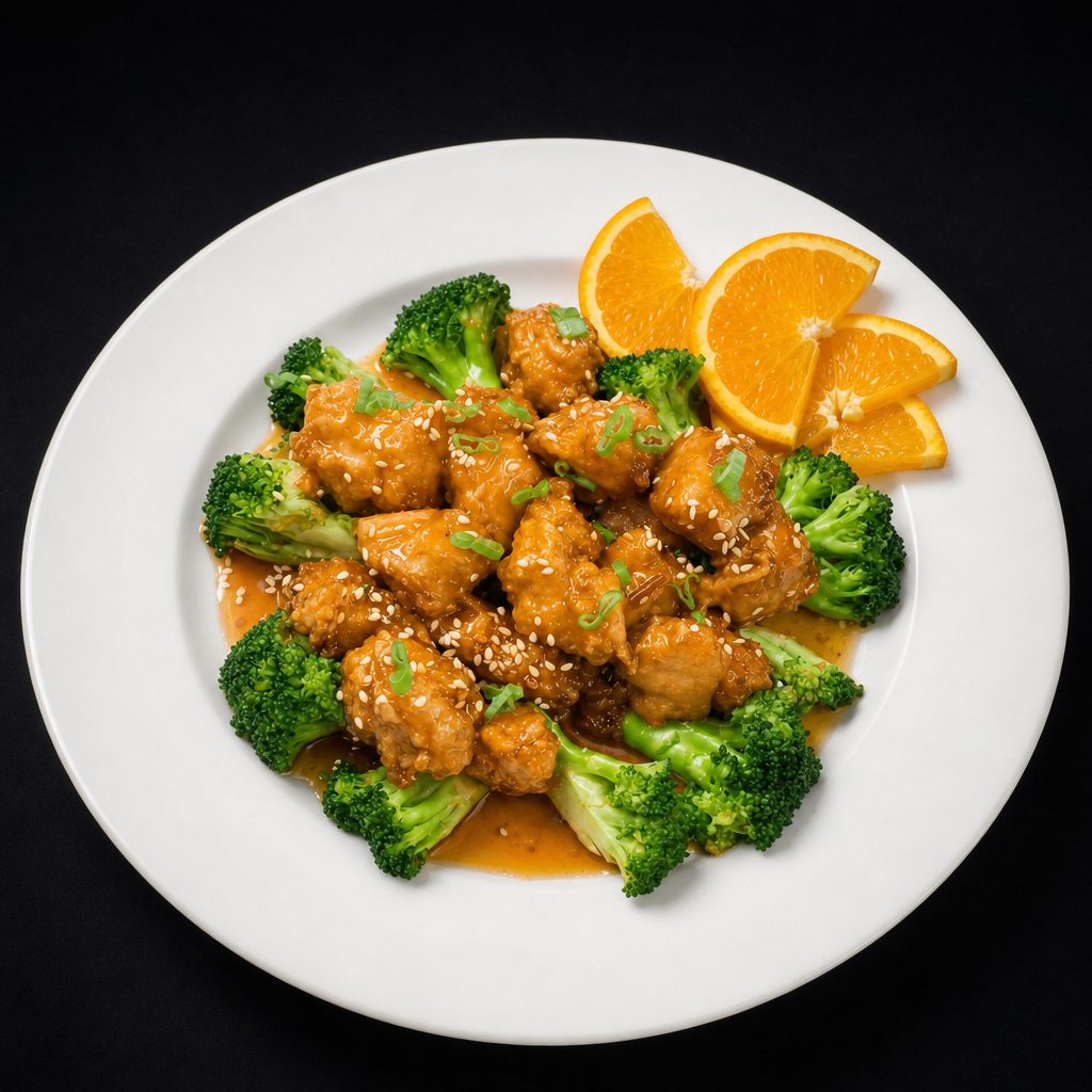 Orange Chicken.