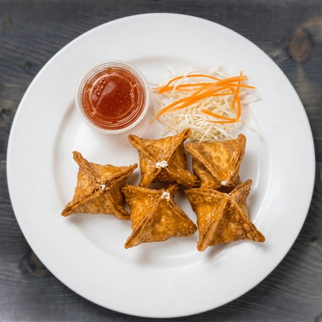 Crab Rangoon.