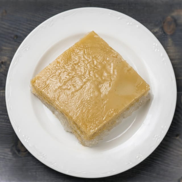 Sticky Rice Custard.