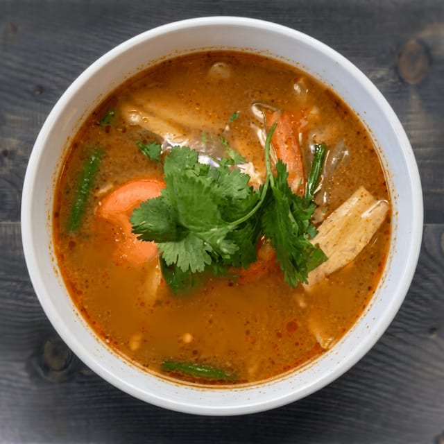 Tom Yum Soup.