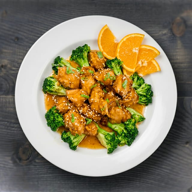 Orange Chicken.