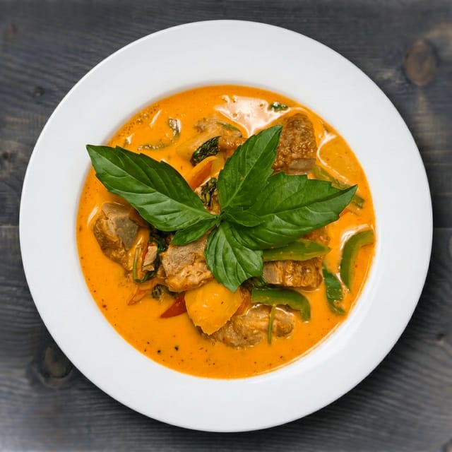 Roasted Duck Curry.