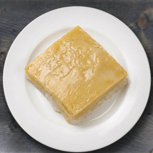 Sticky Rice Custard.