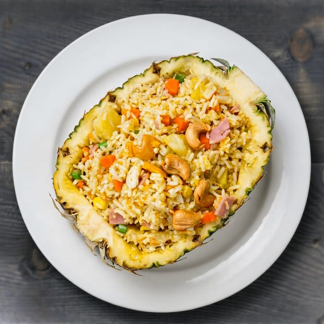 Pineapple Fried Rice.