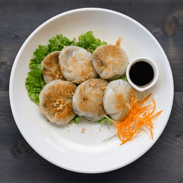 Chives Dumplings.