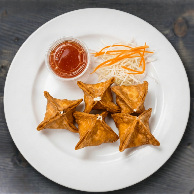 Crab Rangoon.